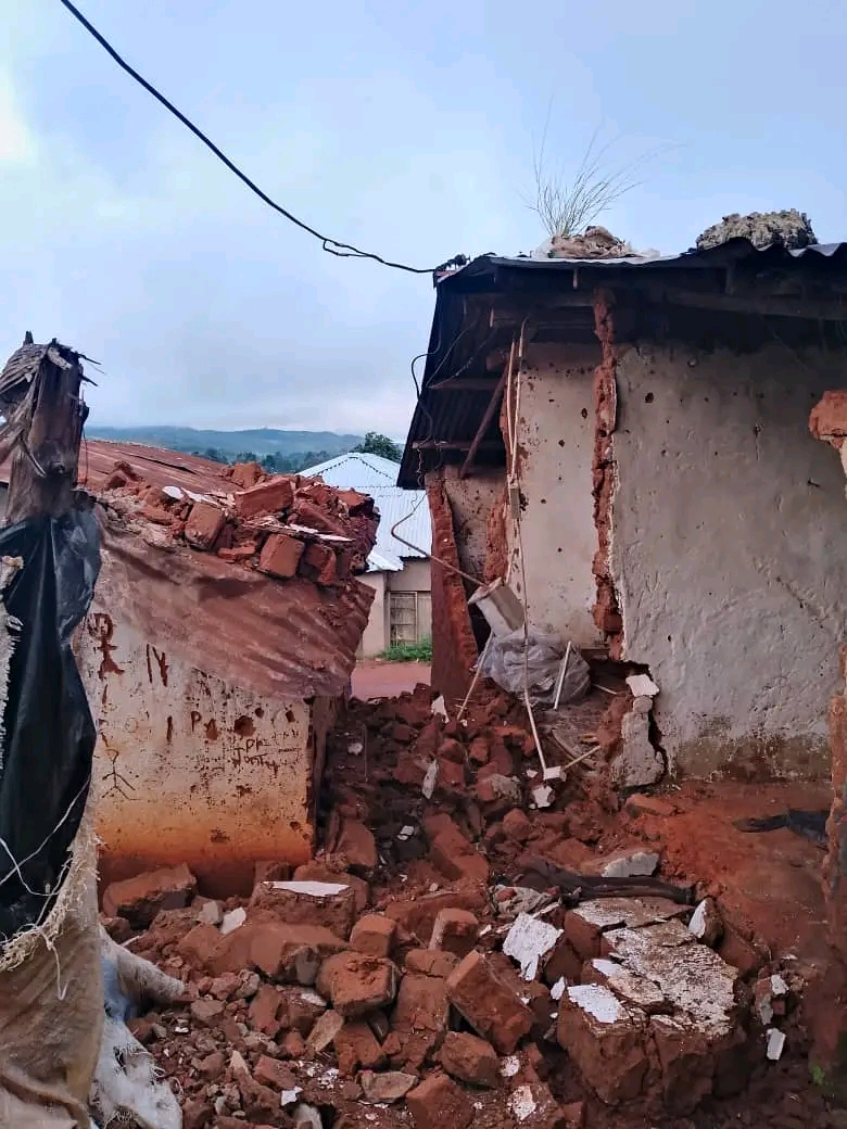 EIGHT MZUZU WARDS HAVE BEEN LEFT HOMELESS AFTER THEIR HOUSES COLLAPSED DUE TO PERSISTENT RAINFALL.